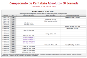 Campeonato de Cantabria Absoluto - 3ª Jornada @ Santander, Cantabria