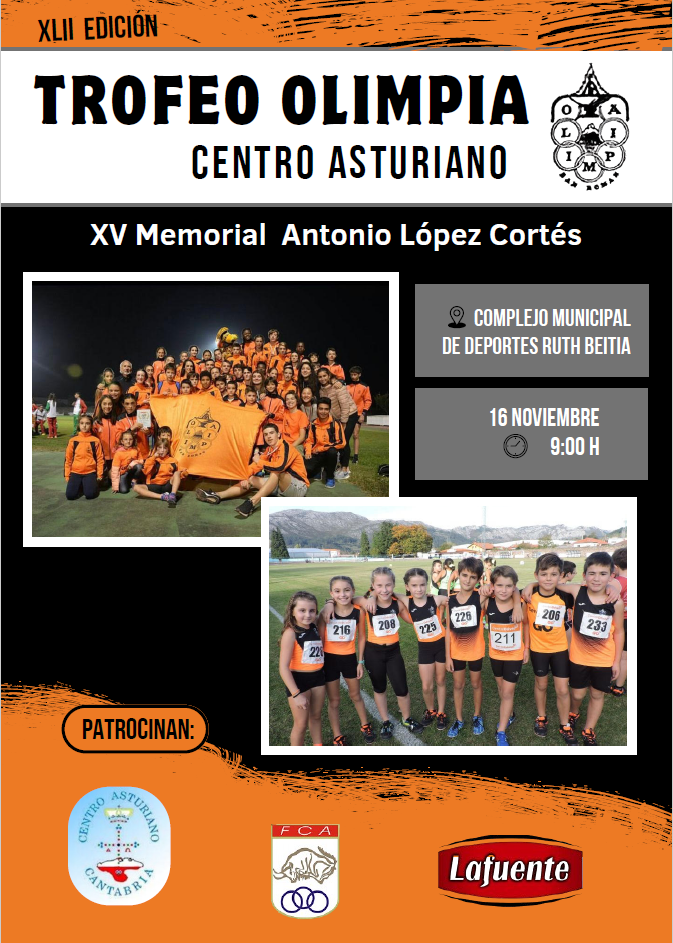 XLII Trofeo Olimpia-Centro Asturiano & XV Memorial Antonio López Cortés @ Santander, Cantabria